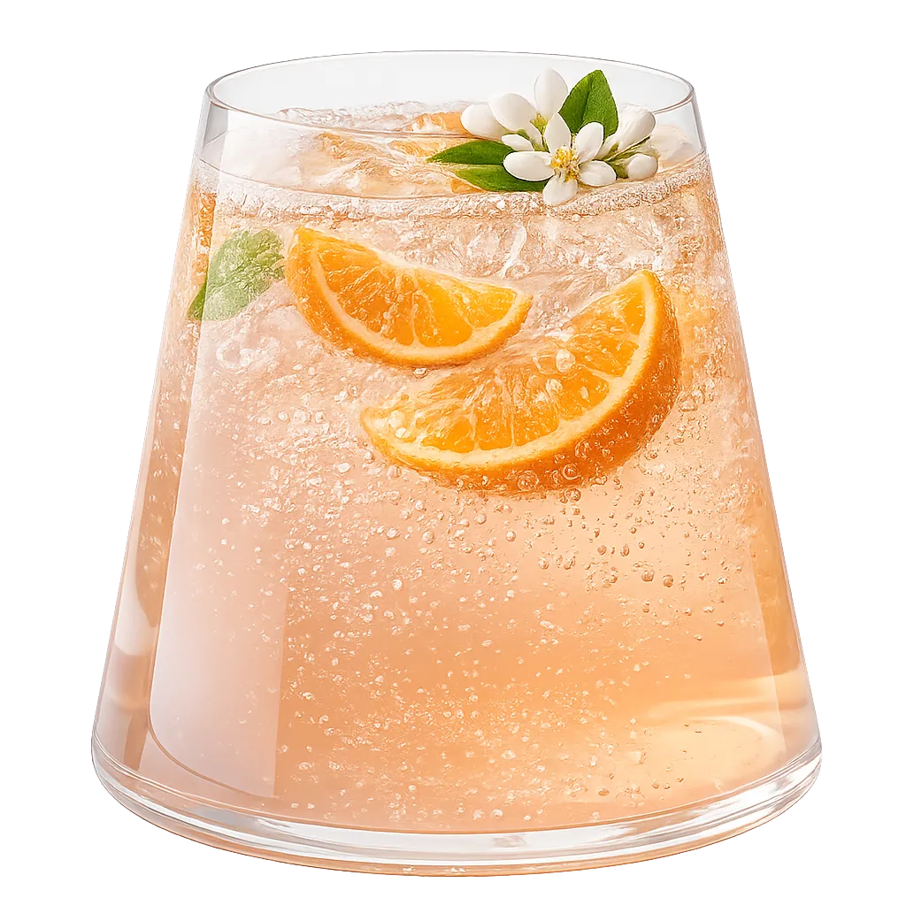 Limonade mandarine fleur d'oranger